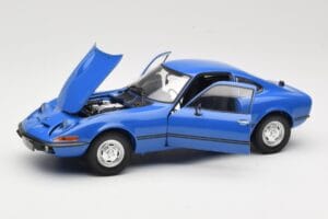 Opel GT/J Modrý Minichamps 1:18 180049023 Kov – obrázok 2 z 8