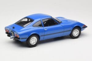 Opel GT/J Modrý Minichamps 1:18 180049023 Kov – obrázok 3 z 8