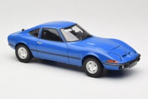 Opel GT/J Modrý Minichamps 1:18 180049023 Kov – obrázok 6 z 8