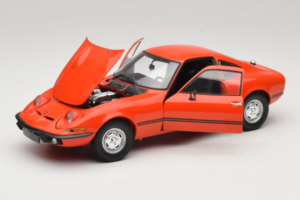 Opel GT/J Červený Minichamps 1:18 180049028 Kov – obrázok 2 z 8