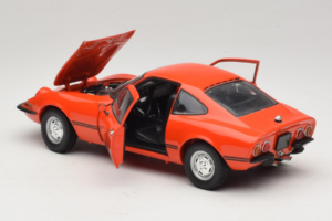 Opel GT/J Červený Minichamps 1:18 180049028 Kov – obrázok 5 z 8