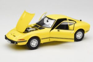 Opel GT/J Žltý Minichamps 1:18 180049021 Kov – obrázok 2 z 8