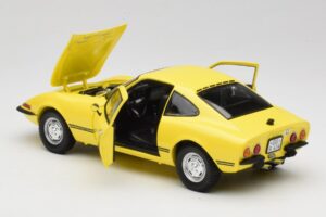 Opel GT/J Žltý Minichamps 1:18 180049021 Kov – obrázok 5 z 8