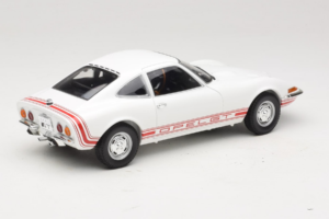 Opel GT Biely Minichamps 1:18 180049027 Kov – obrázok 3 z 8