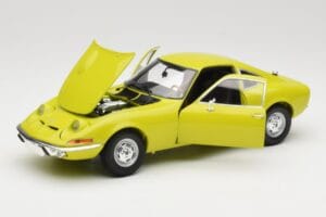 Opel GT Žltý Minichamps 1:18 180049032 Kov – obrázok 2 z 8
