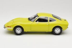 Opel GT Žltý Minichamps 1:18 180049032 Kov – obrázok 4 z 8