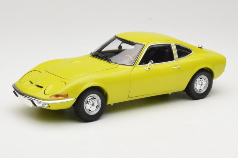 Opel GT Žltý Minichamps 1:18 180049032 Kov