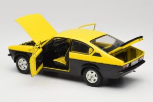 Opel Kadett C GT/E Žltý & Čierny Minichamps 1:18 180045521 Kov – obrázok 5 z 8