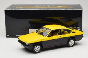 Opel Kadett C GT/E Žltý & Čierny Minichamps 1:18 180045521 Kov – obrázok 8 z 8