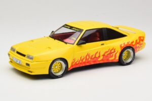 Opel Manta B Mattig Žltý s Plameňom MCG 1:18 MCG18115 Kov