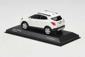 Opel Mokka Biely Minichamps 1:43 410042100 Kov – obrázok 3 z 4