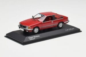 Opel Monza A Červený Minichamps 1:43 400045121 Kov – obrázok 2 z 4