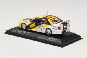Opel Omega 3000 24V #37 K-H. Strycek DTM 1991 Minichamps 1:43 400914437 Kov – obrázok 3 z 4