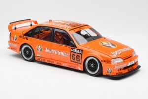 Opel Omega 3000 24V #66 Jägermeister P. Oberdorfer DTM 1991 Minichamps 1:18 100914466 Kov – obrázok 6 z 8