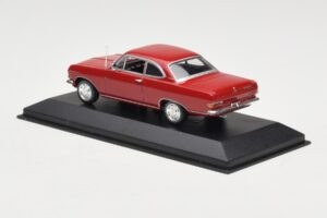 Opel Rekord A Červený Minichamps 1:43 400041004 Kov – obrázok 3 z 4
