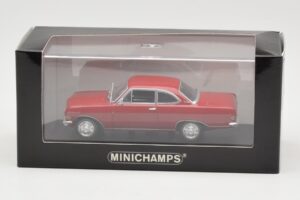 Opel Rekord A Červený Minichamps 1:43 400041004 Kov – obrázok 4 z 4