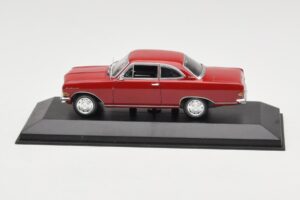 Opel Rekord A Červený Minichamps 1:43 400041004 Kov