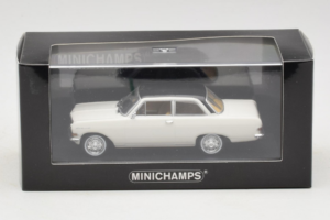 Opel Rekord A Biely Čierna Strecha Minichamps 1:43 430041002 Kov – obrázok 4 z 4