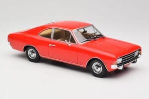 Opel Rekord C Coupe Červený Minichamps 1:18 107047020 Živica – obrázok 4 z 6