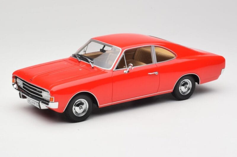 Opel Rekord C Coupe Červený Minichamps 1:18 107047020 Živica