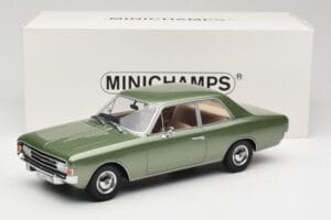 Opel Rekord C Green Metallic Minichamps 1:18 107047000 Živica – obrázok 6 z 6