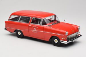 Opel Rekord P1 Caravan Feuerwehr Neuenkirchen Minichamps 1:18 180043291 Kov – obrázok 6 z 8