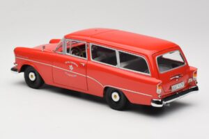 Opel Rekord P1 Caravan Feuerwehr Neuenkirchen Minichamps 1:18 180043291 Kov – obrázok 7 z 8