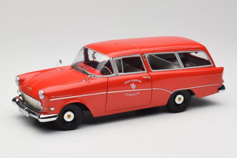 Opel Rekord P1 Caravan Feuerwehr Neuenkirchen Minichamps 1:18 180043291 Kov