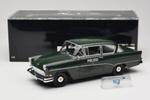 Opel Rekord P1 Polizei Minichamps 1:18 180043290 Kov – obrázok 8 z 8