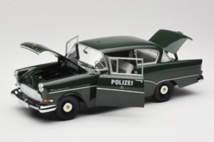 Opel Rekord P1 Polizei Minichamps 1:18 180043290 Kov – obrázok 2 z 8