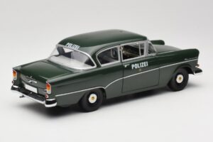 Opel Rekord P1 Polizei Minichamps 1:18 180043290 Kov – obrázok 3 z 8