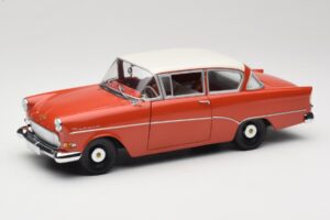 Opel Rekord P1 Červený Minichamps 1:18 180043201 Kov