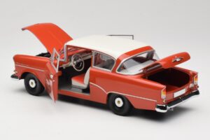 Opel Rekord P1 Červený Minichamps 1:18 180043201 Kov – obrázok 5 z 8