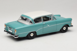 Opel Rekord P1 Tyrkysová Modrá Minichamps 1:18 180043200 Kov – obrázok 3 z 8