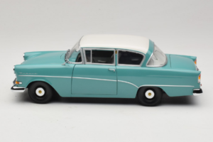 Opel Rekord P1 Tyrkysová Modrá Minichamps 1:18 180043200 Kov – obrázok 4 z 8