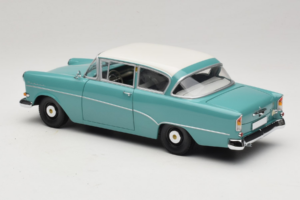 Opel Rekord P1 Tyrkysová Modrá Minichamps 1:18 180043200 Kov – obrázok 7 z 8