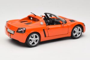 Opel Speedster Oranžový Maisto 1:18 31615 Kov – obrázok 3 z 8