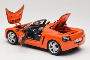 Opel Speedster Oranžový Maisto 1:18 31615 Kov – obrázok 5 z 8