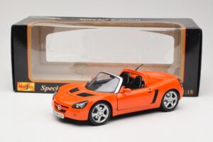 Opel Speedster Oranžový Maisto 1:18 31615 Kov – obrázok 8 z 8