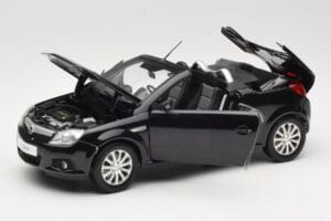 Opel Tigra TwinTop B Čierny Norev 1:18 183600 Kov – obrázok 2 z 8