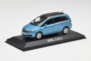 Opel Zafira A Star Modrý Minichamps 1:43 B24910027Z Kov – obrázok 2 z 4