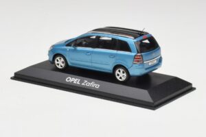 Opel Zafira A Star Modrý Minichamps 1:43 B24910027Z Kov – obrázok 3 z 4