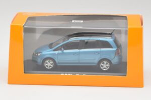 Opel Zafira A Star Modrý Minichamps 1:43 B24910027Z Kov – obrázok 4 z 4