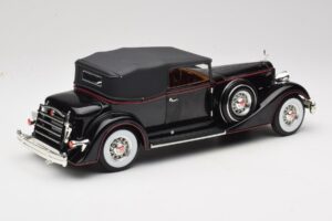 Packard Kabriolet Čierny Anson 1:18 30397 Kov – obrázok 3 z 8