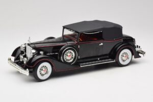 Packard Kabriolet Čierny Anson 1:18 30397 Kov