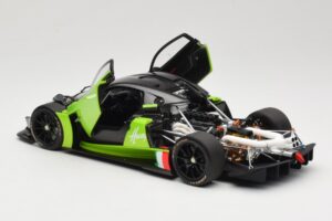 Pagani Huayra R Zelený LCD 1:18 LCD18012-GR Kov – obrázok 5 z 8
