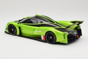Pagani Huayra R Zelený LCD 1:18 LCD18012-GR Kov – obrázok 7 z 8