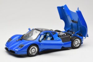 Pagani Zonda C12 Modrý Solido 1:18 8172 Kov – obrázok 2 z 8