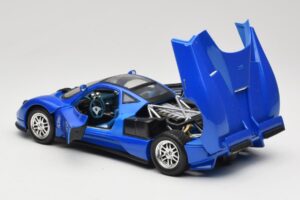 Pagani Zonda C12 Modrý Solido 1:18 8172 Kov – obrázok 5 z 8