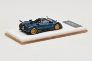 Pagani Zonda Tricolore Exposed Carbon Modrý Henson & Heaven 1:64 PZTECB01 Kov – obrázok 3 z 7